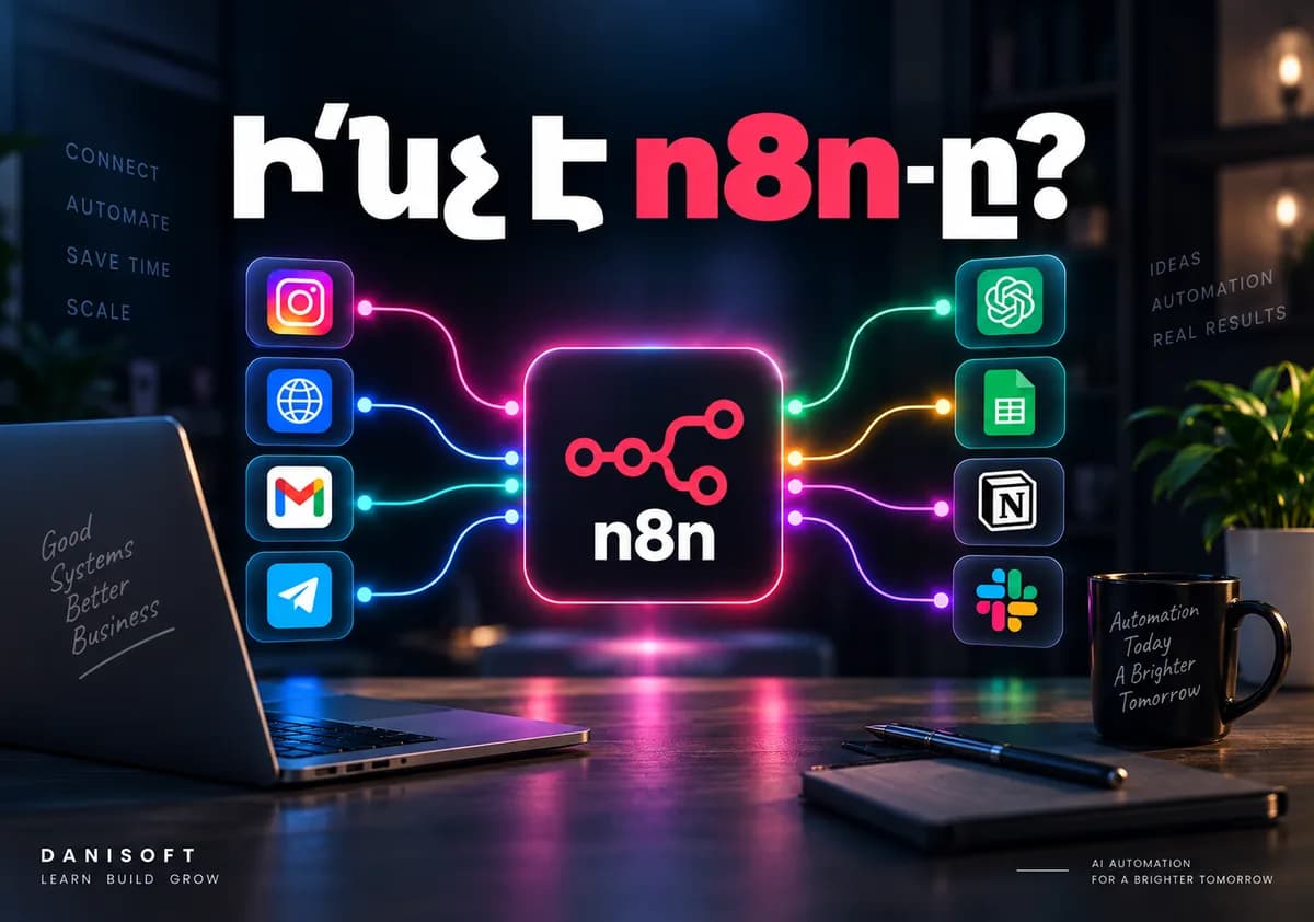 Ի՞նչ է n8n-ը․ 10 կարևոր բան, որ պետք է իմանալ սկսելուց առաջ