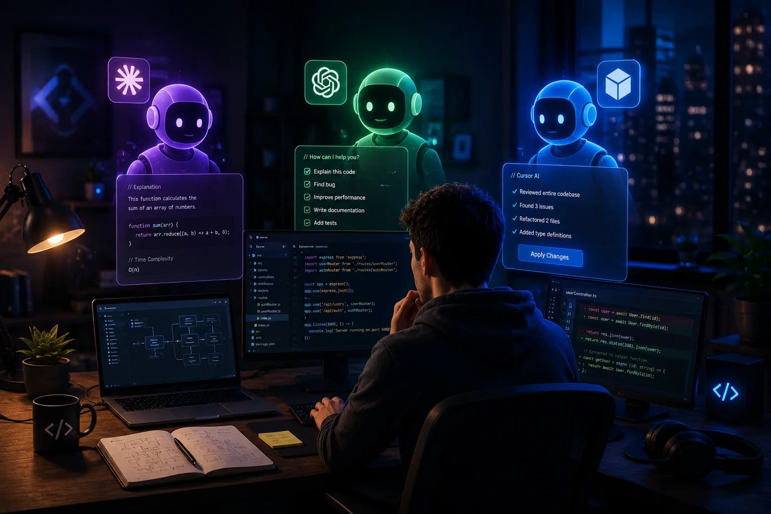 Claude vs ChatGPT vs Cursor AI | Ո՞ր AI գործիքն է լավագույնը ծրագրավորողների համար