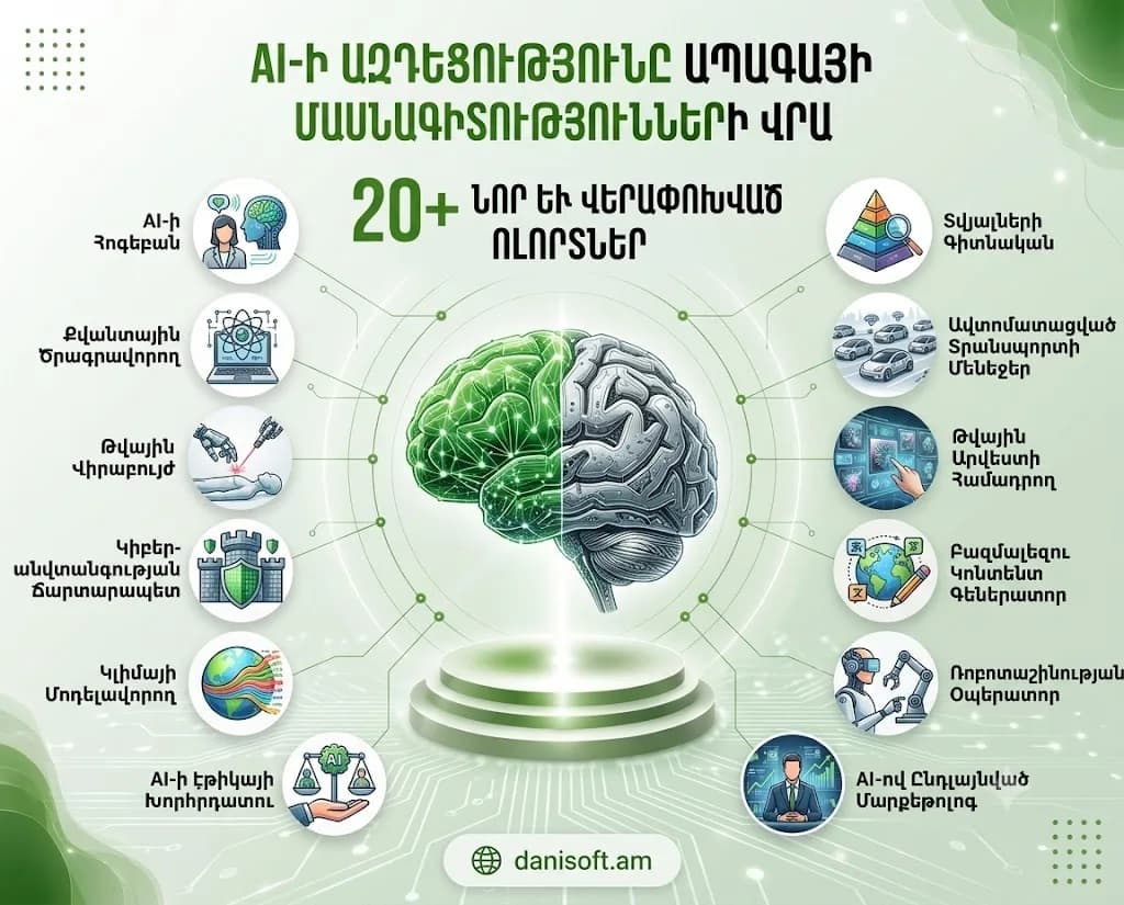 AI-ն արդեն փոխել է այս 10 մասնագիտությունները. տես՝ արդյո՞ք քոնն էլ է դրանց թվում